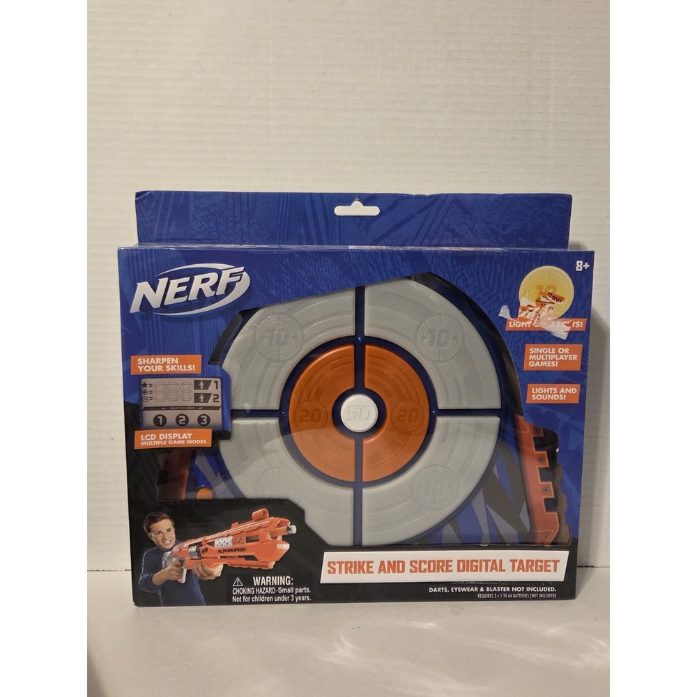 Nerf Digital Target Blue/Orange | Brand New | Sealed Box